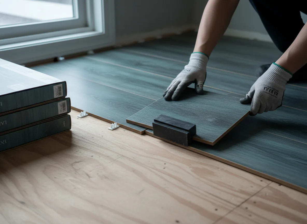 Luxury Vinyl Plank Installation company in Harvel, IL
